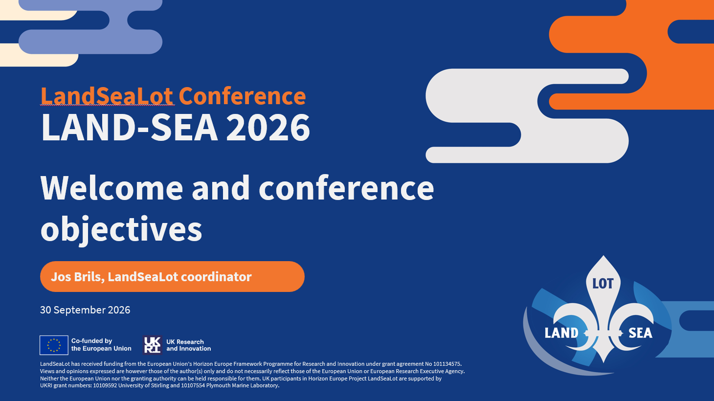 Welcome and conference objectives