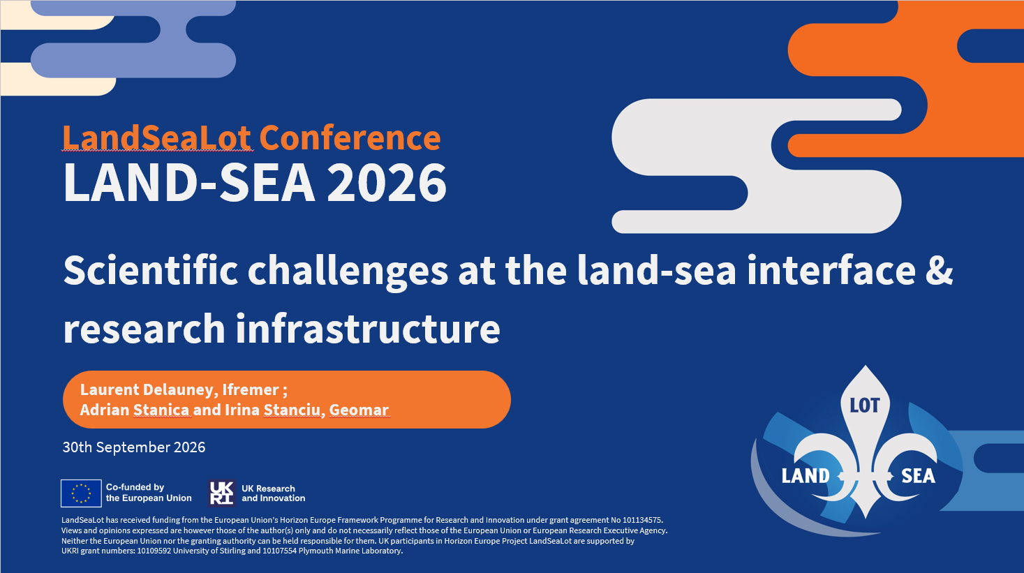 Scientific challenges at the land-sea interface & research infrastructure